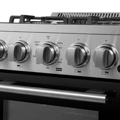 Forno 20" Lamazze Gas Range with 4 Burners and 21,200 BTUs in Stainless Steel - FFSGS6265-20 - The Home Selection