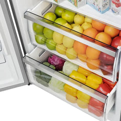 Forno 28" Freestanding Convertible Refrigerator/Freezer, 13.6 Cu. Ft. Capacity, 4 Glass Shelves, Frost-Free Defrost, LED Lighting, Multi-Air Flow System, Energy Star Certified - FFFFD1722-28 - The Home Selection
