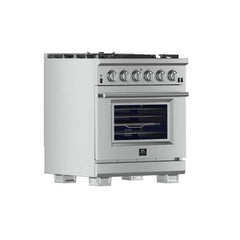 Forno 30" Capriasca Gas Range with 5 Burners, Convection Oven and 100,000 BTUs - FFSGS6260-30 - The Home Selection