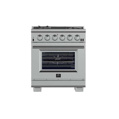 Forno 30" Capriasca Gas Range with 5 Burners, Convection Oven and 100,000 BTUs - FFSGS6260-30 - The Home Selection