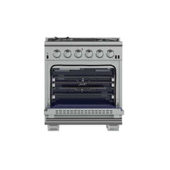 Forno 30" Capriasca Gas Range with 5 Burners, Convection Oven and 100,000 BTUs - FFSGS6260-30 - The Home Selection