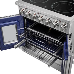 Forno 30" Freestanding French Door Electric Range with 5 Elements, FFSEL6955-30 - The Home Selection