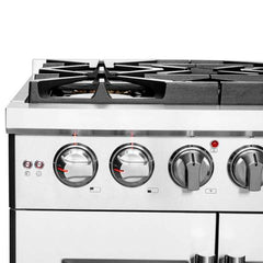 Forno 30-Inch Capriasca Gas Range with 5 Gas Burners, 100,000 BTUs, and French Door Gas Oven in Stainless Steel (FFSGS6460-30) - The Home Selection