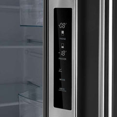 Forno 30-Inch French Door Built-In Refrigerator with 17.5 Cu Ft and Ice Maker in Stainless Steel with 4” Decorative Grill (FFFFD1974-35SG) - The Home Selection