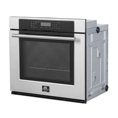 Forno 30" Villarosa Stainless-Steel Built-In Convection Single Wall Oven - FBOEL1358-30 - The Home Selection