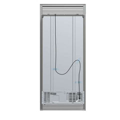 Forno 33" Built-In Refrigerator - Side-by-Side Doors - 15.6 cu.ft in Stainless Steel w Grille - FFRBI1805-37SG - The Home Selection