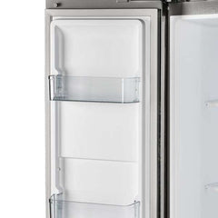 Forno 33" Built-In Refrigerator - Side-by-Side Doors - 15.6 cu.ft in Stainless Steel w Grille - FFRBI1805-37SG - The Home Selection
