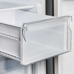Forno 33" Built-In Refrigerator - Side-by-Side Doors - 15.6 cu.ft in Stainless Steel w Grille - FFRBI1805-37SG - The Home Selection