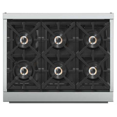 Forno 36" Capriasca Gas Range with 6 Burners, Convection Oven and 120,000 BTUs - FFSGS6260-36 - The Home Selection