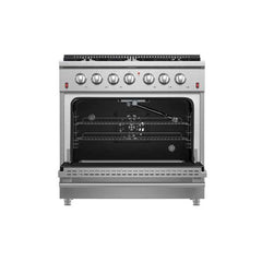 Forno 36" Galiano Gas Range with 6 Burners - FFSGS6244-36 - The Home Selection