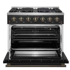 Forno 36" Galiano Gas Range with 6 Burners - FFSGS6244-36 - The Home Selection