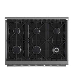 Forno 36" Galiano Gas Range with 6 Burners - FFSGS6244-36 - The Home Selection