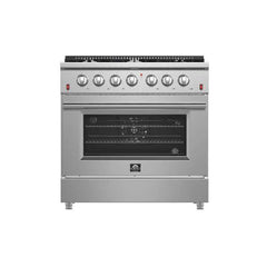Forno 36" Galiano Gas Range with 6 Burners - FFSGS6244-36 - The Home Selection