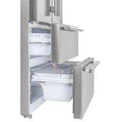 Forno 36 in. 19 cu.ft. French Door Refrigerator in Stainless Steel - FFRBI1820-36SB - The Home Selection
