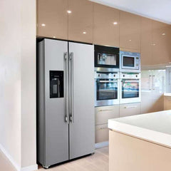 Forno 36 in. Side by Side Refrigerator with Ice Maker, FFRBI1844-36SB - The Home Selection
