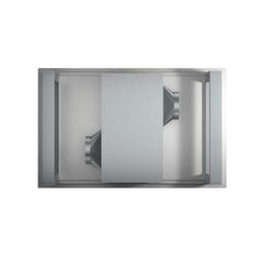 Forno 44" Ceiling Range Hood in Stainless Steel with 1200 CFM Motor - FRHRE5312-44 - The Home Selection