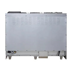 Forno 48-Inch Galiano Dual Fuel Range with 8 Gas Burners, 107,000 BTUs, & French Door Electric Oven in Stainless Steel - FFSGS6356-48 - The Home Selection
