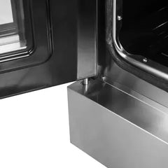 Forno 48-Inch Galiano Gas Range with 8 Gas Burners, 107,000 BTUs, & French Door Gas Oven in Stainless Steel - FFSGS6444-48 - The Home Selection