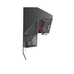 Forno 48" Wall Mount Range Hood with Red Light Warmer, Shelf/Backsplash, and 1200 CFM Motor - FRHWM5029-48HB - The Home Selection