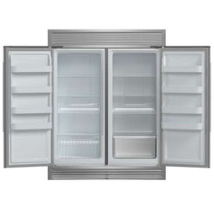 Forno 60 in. 27.6 cu. ft. Refrigerator & Freezer in Stainless Steel - FFFFD1933-60S - The Home Selection