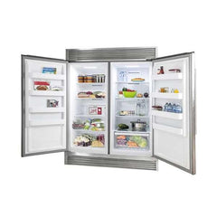 Forno 60 in. 27.6 cu. ft. Refrigerator & Freezer in Stainless Steel - FFFFD1933-60S - The Home Selection