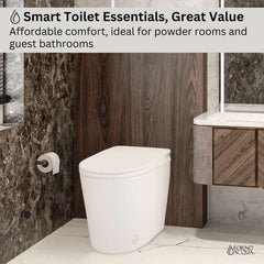 FORNO ACQUA Luxurious Smart Toilet – Smart Toilet Auto Flush, Foot Sensor - CSTS00 - The Home Selection