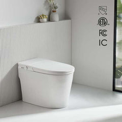 FORNO ACQUA Luxurious Smart Toilet – Smart Toilet Auto Flush, Foot Sensor - CSTS00 - The Home Selection