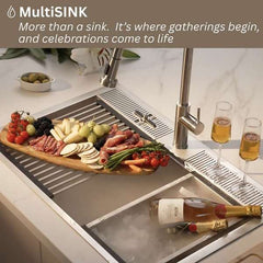 FORNO ACQUA MultiSINK Kit with Integrated Waterfall Rinsing and Glass Washing Station - D-WP31 - The Home Selection