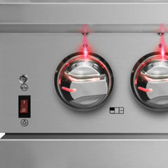 FORNO® Alta Qualita 48" Stainless Steel Pro Style Gas Range - FFSGS6239-48 - The Home Selection