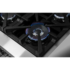 FORNO® Alta Qualita 48" Stainless Steel Pro Style Gas Range - FFSGS6239-48 - The Home Selection