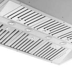 Forno Altilia 48-Inch 1200 CFM Insert Range Hood in Stainless Steel (FRHRE5337-48) - The Home Selection