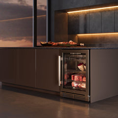 Forno Asciutto 24" Dry Aging Cabinet, Stainless Steel 304, 4.41 cu.ft. - FFSDA6840-24 - The Home Selection