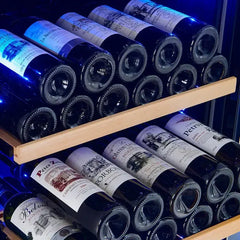 Forno Avellino 24-Inch Dual Zone Wine Cooler - FWCDR6603-24S - The Home Selection