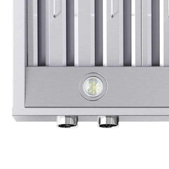 Forno Biagio 36-Inch Wall Mounted Range Hood, Stainless Steel, Heavy Duty - FRHWM5009-36 - The Home Selection