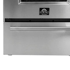 Forno Breno 24-Inch Freestanding Gas Range, Plug Included, Energy Efficient - FFSGS6290-24 - The Home Selection