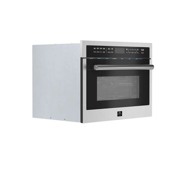 Forno Built-In 1.6 cu.ft. Microwave Oven in Stainless Steel - FMWDR309324 - The Home Selection