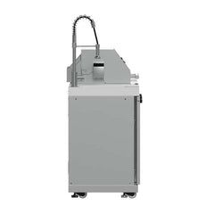 FORNO Bulnes 30-Inch BBQ, 60,000 BTU, 3 Burners with Sear & Rotisserie Infrared Burners, Stainless Steel Outdoor Kitchen with 1.8 cu.ft. Beverage Center & Countertops - FODKT2506 - The Home Selection