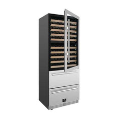 Forno Celano 30" Dual Zone Wine Cellar & Beverage Cooler, 21.3 cu.ft. - FWCDR6697-30S - The Home Selection