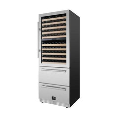 Forno Celano 30" Dual Zone Wine Cellar & Beverage Cooler, 21.3 cu.ft. - FWCDR6697-30S - The Home Selection