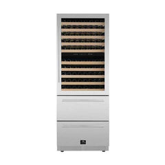 Forno Celano 30" Dual Zone Wine Cellar & Beverage Cooler, 21.3 cu.ft. - FWCDR6697-30S - The Home Selection