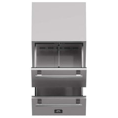 Forno Como 24" 4.87 cu.ft. Indoor/Outdoor Refrigerator Drawer in Stainless Steel - FDROD1611-24S - The Home Selection