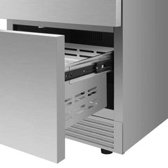Forno Como 24" 4.87 cu.ft. Indoor/Outdoor Refrigerator Drawer in Stainless Steel - FDROD1611-24S - The Home Selection