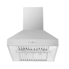 Forno Coppito 30" 600 CFM Island Range Hood in Stainless Steel - FRHIS5129-30 - The Home Selection