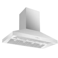 Forno Coppito 60-Inch 1200 CFM Island Range Hood in Stainless Steel (FRHIS5129-60) - The Home Selection
