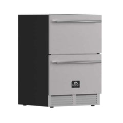 Forno Cosenza 24" Built-In Indoor/Outdoor Drawer Freezer with Ice Maker, 4.69 cu.ft. - FDRBI1838-24S - The Home Selection
