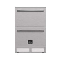 Forno Cosenza 24" Built-In Indoor/Outdoor Drawer Freezer with Ice Maker, 4.69 cu.ft. - FDRBI1838-24S - The Home Selection