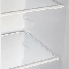 Forno Espresso 33" 15.6 cu. ft. Refrigerator in White with Silver Handles, FFRBI1805-33WHT - The Home Selection