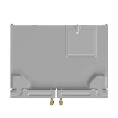 Forno Espresso 33" 15.6 cu. ft. Refrigerator in White with Silver Handles, FFRBI1805-33WHT - The Home Selection