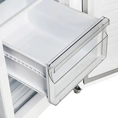 Forno Espresso 33" 15.6 cu. ft. Refrigerator in White with Silver Handles, FFRBI1805-33WHT - The Home Selection