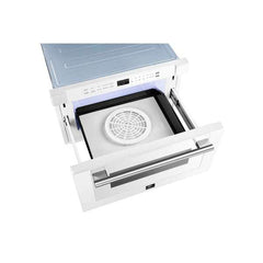 Forno Espresso Capoliveri 24" Microwave Drawer in White- FMWDR3000-24WHT - The Home Selection